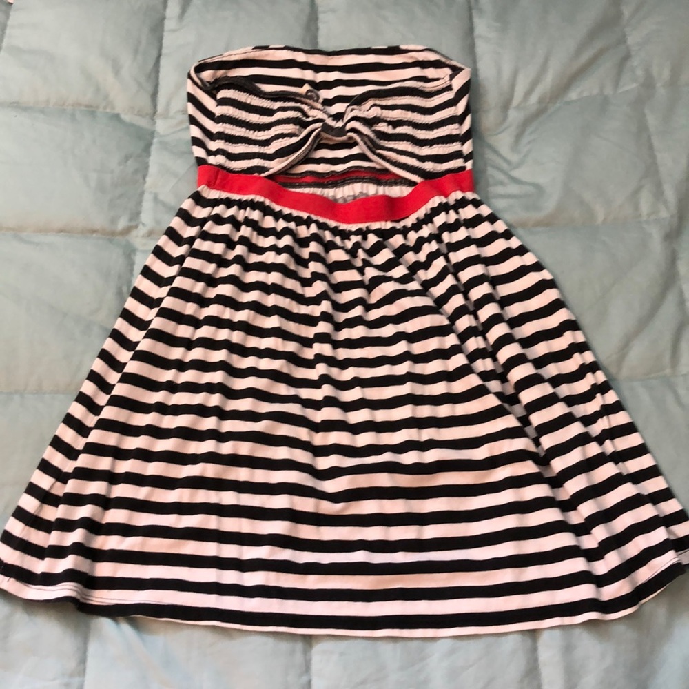 Strapless Striped Dress - Roxy - Picture 3 of 4